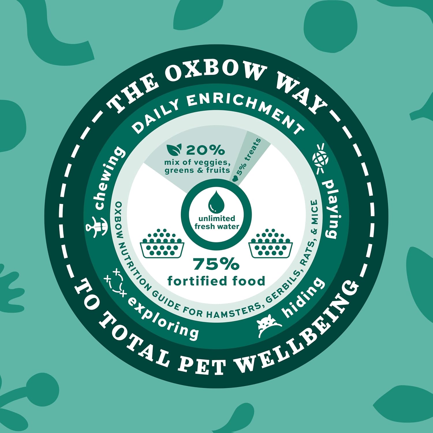 Oxbow Garden Select Adult Rat Food, Garden-Inspired Recipe for Adult Rats, Non-GMO, Vitamin & Mineral Rich Pet Food Pellets, Made in USA with Oxbow Hay, 2.5 Pound Bag - Image 7