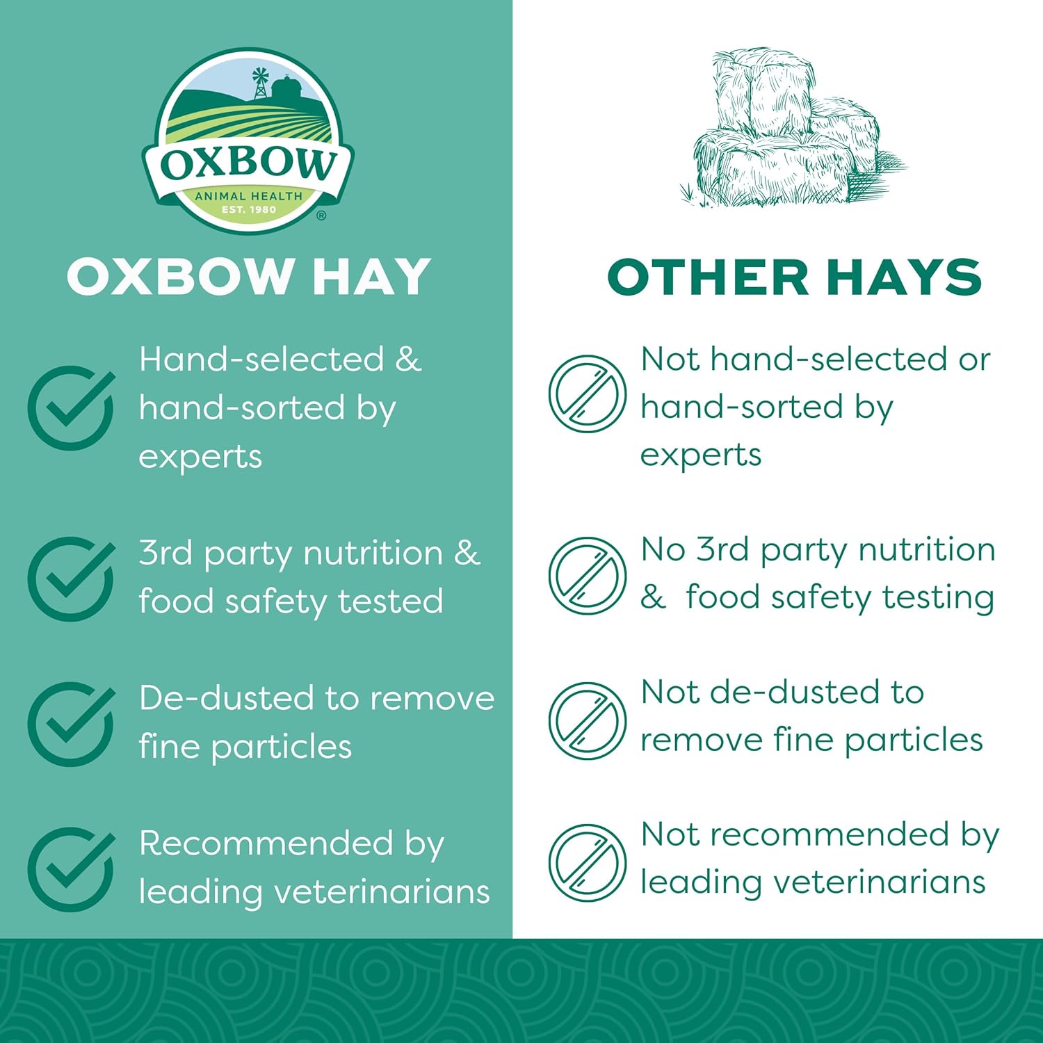 Oxbow Western Timothy Hay for Small Pets – All-Natural Grass Hay for Rabbits, Guinea Pigs, and Chinchillas – High Fiber for Digestive Health and Dental Support – 40 oz Bag - Image 3