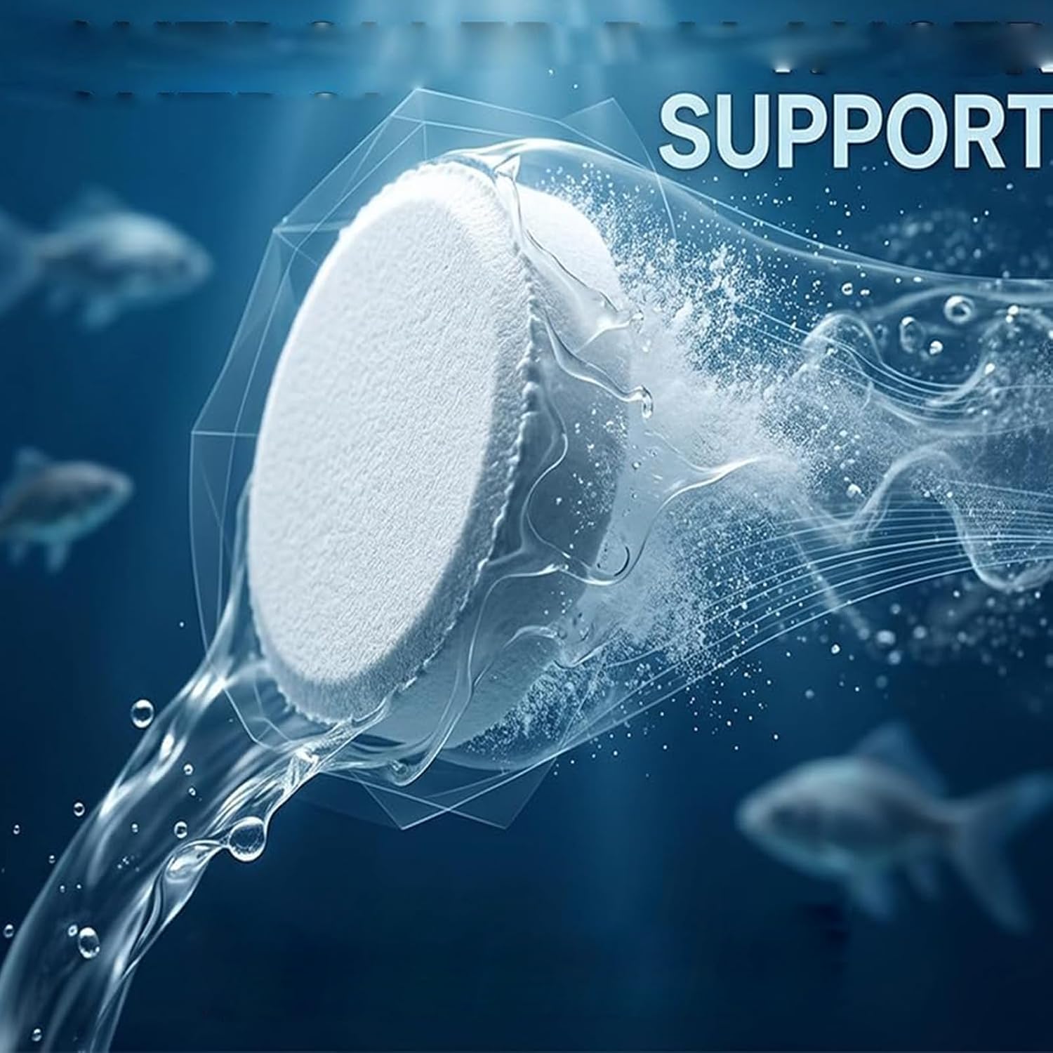 High-Efficiency Aquarium Water Purification Tablets,Aquarium Tablets,Water Purification Tablets for Fish Tank,Remove All Kinds of Turbidity from Fish Tankwater (3PC) - Image 6