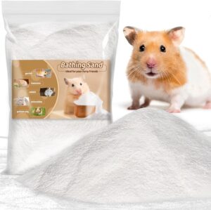 Sukh 47OZ Hamster Sand Bath –...