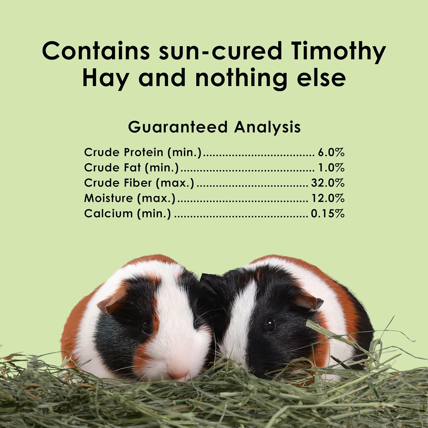 Kaytee Wafer Cut All Natural Timothy Hay for Pet Guinea Pigs, Rabbits & Other Small Animals, 60 Ounce - Image 9