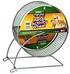 Wild Harvest 7 inch Metal Pet Activity Wheel For guinea pigs, hamsters, gerbils and other small animals