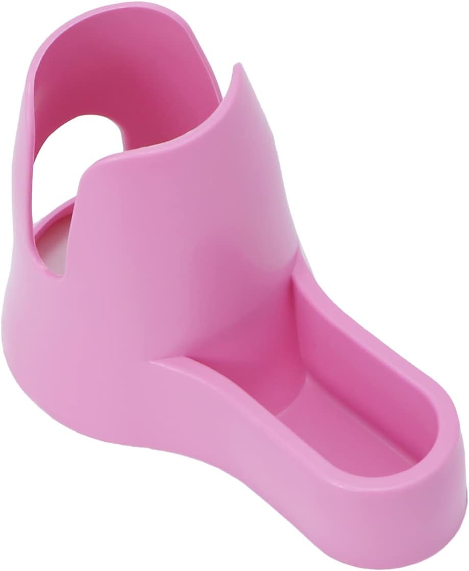 3 in 1 Hamster Hanging Water Bottle Pet Auto Dispenser with Base for Dwarf Hamster Mouse Rat Hedgehog (80ML, Pink) - Image 8