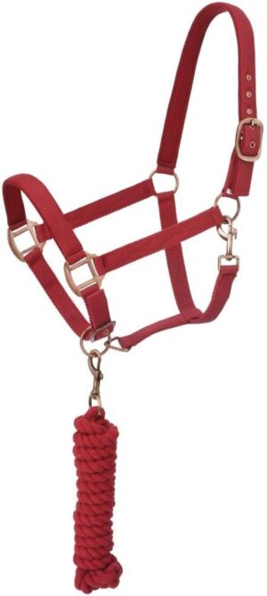 Tough1 Padded Horse Halter with Ant...
