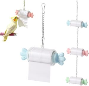Parrot Shredding Toy Candy Roll Pap...