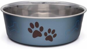 Loving Pets Bella Dog Bowls- Stainl...