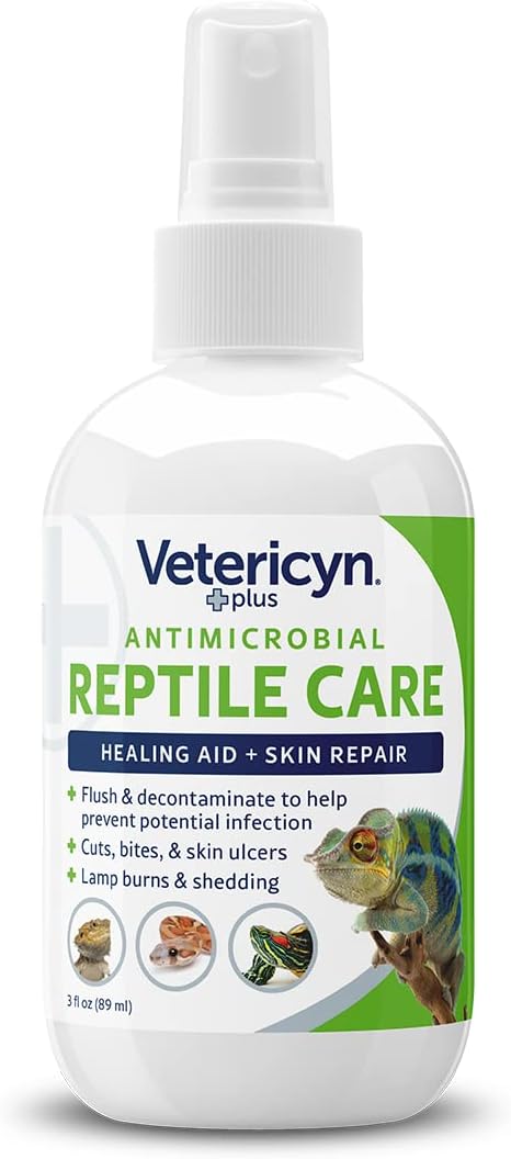 Vetericyn Plus Reptile Wound Care Spray | Reptile Skin Repair, Help Care for Reptile Wounds, Including Scale Rot, Lamp Burns, and Shedding. 3 Ounces - Image 2