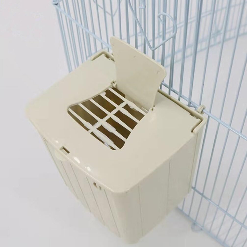 Alipis Bird Breeding Box 3-Pack Hanging Plastic Nesting Box for Parakeets Finches Indoor Outdoor Garden Bird Nesting House - Image 4