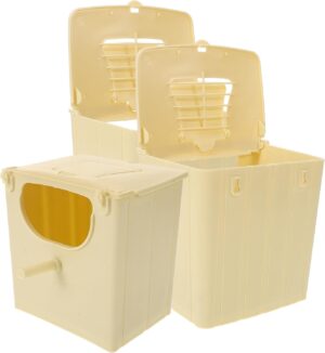 Alipis Bird Breeding Box 3-Pack Han...