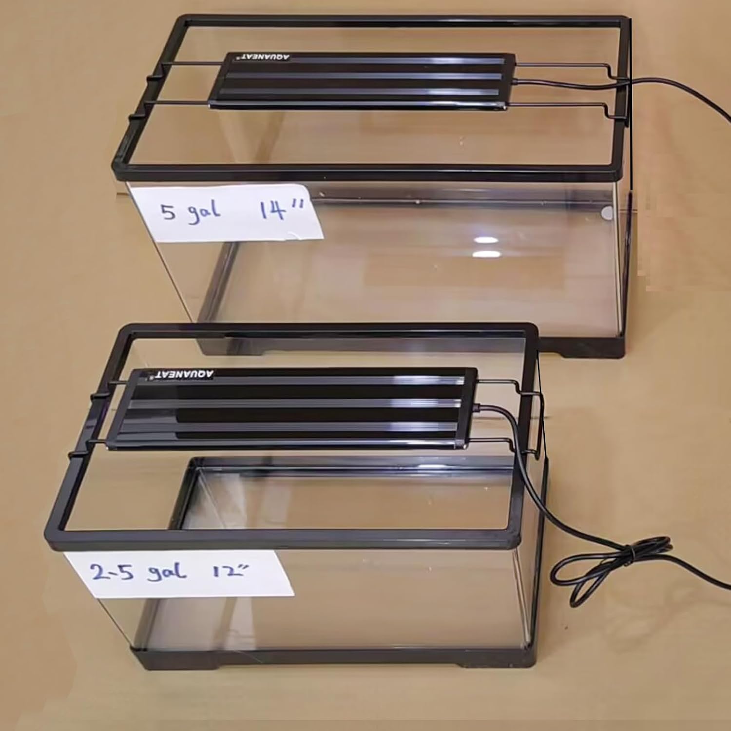 AQUANEAT LED Aquarium Light for 12 Inch Fish Tank, Auto On Off with Timer, Full Spectrum, Adjustable Brightness, Daylight Moonlight Mode, for Fresh Water Low-to-Mid Light Plants - Image 6