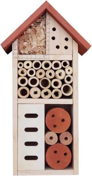 Lulu Home Wooden Insect House, Hang...
