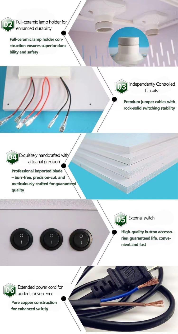 80 * 40CM Reptile Enclosure, Colorful Aluminum Frames Reptile Tank Assemble Within 6 Steps, Rust Proof Mesh Top for Air Circulation & Light Penetration, Dual Grommets for Multiple Wire Use - Image 6