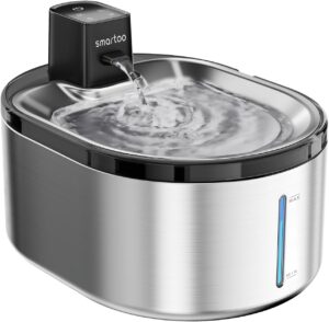 Smartoo Wireless Cat Water Fountain...