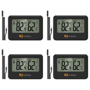 4PCS Mini Digital Hygrometer and Th...