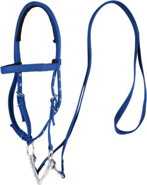 Adjustable Horse Bridle with Stainl...