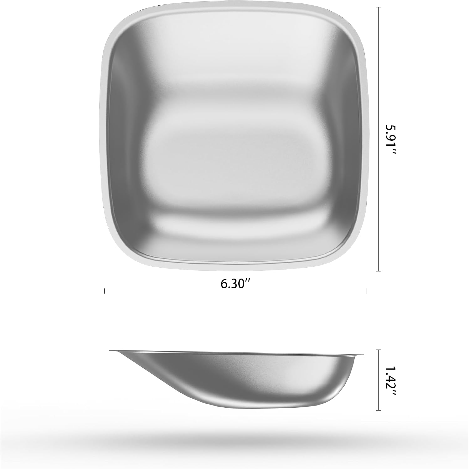 304 Stainless Steel Bowl, Compatible with Mubbi F12, PF19 Basic Automatic Feeder, Durable, Dishwasher Safe, Easy to Clean, Suitable for Cats and Dogs, Prevents Chin Acne - Image 4
