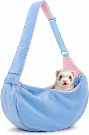 Ferret Sling Carrier, Soft Fleece S...