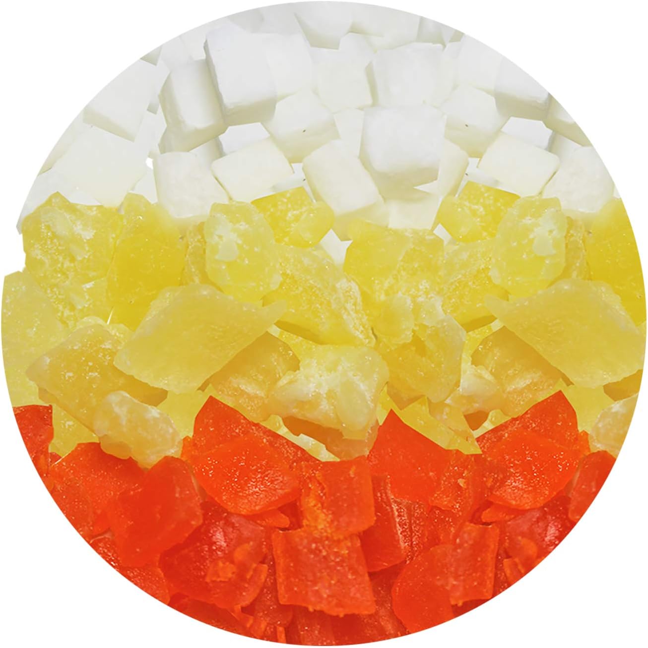 Tropical Trio - Healthy Natural Mixed Dried Fruit Treat - Papaya, Coconut, Pineapple - for Sugar Gliders, Squirrels, Prairie Dogs, Skunks, Marmosets, Parrots, Birds, Rats, Small Pets (4.5 oz.) - Image 3