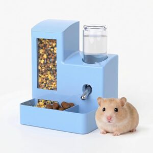 Hamster Water Bottle, No Drip 2-in-...
