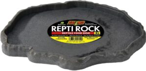 Zoo Med Reptile Rock Food Dish, X-L...