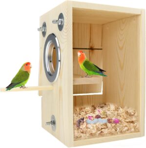 Bird Nest Box Parakeet Breeding Nes...