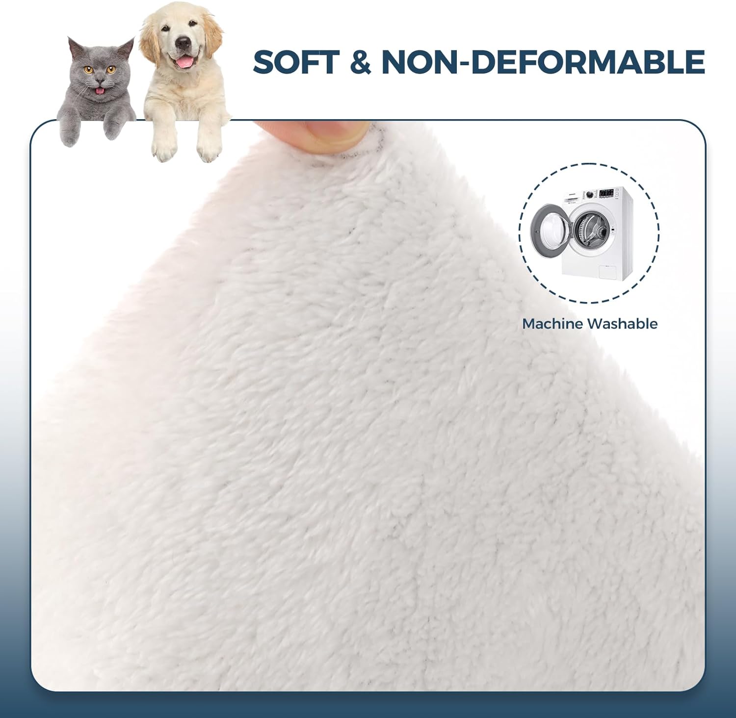 Admaison Cat Hammock for Cage Hanging Reversible 2Pack,Pet Hammock Bed Adjustable,Soft Sleeping Hammock for Cats,Ferret,Puppy,Rabbits,Small Animals (M, CAT) - Image 5