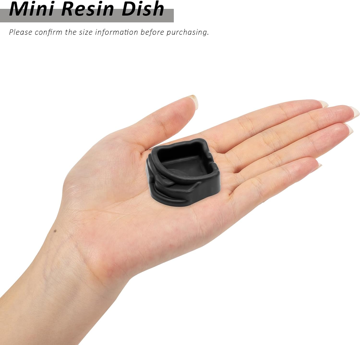 6 Pcs Spider Micro Water Bowls, Mini Resin Dish for Tarantula, Spider, Millipede and Tiny Reptiles, Food/Water Dish for Enclosure Accessories (1.65" D, 0.59" H) - Image 4