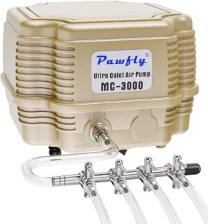 Pawfly 254 GPH Aquarium Air Pump Ad...