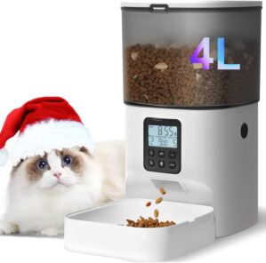 ANDOLL HOME Automatic Cat Feeder, 4...