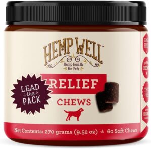 Hemp Well Relief Dog Soft Chews, Or...