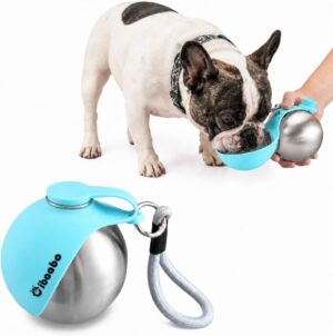 Cibaabo 2 in 1 Portable Dog Water B...