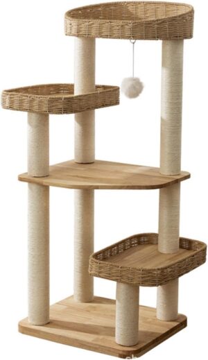 SHENGOCASE Modern Natural Wood Wood...