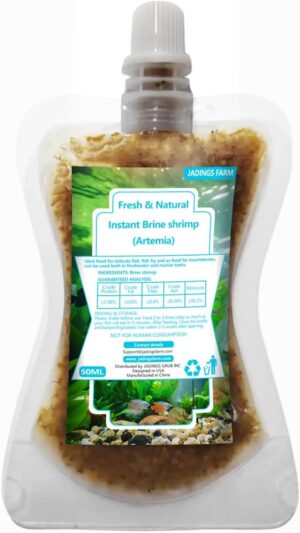 Brine Shrimp Fish Food, Ready to Us...