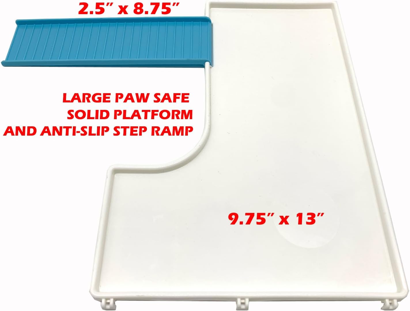 Extra Large 23" Multi-Tiers Easy Setup Hamster Palace Gerbil Habitat Mouse House Mice Home Critters Cage Complete Set of Accessories Expandable Customizable Hide House Food Bowl Running Wheel - Image 3