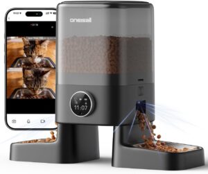 oneisall Automatic Cat Feeder with ...