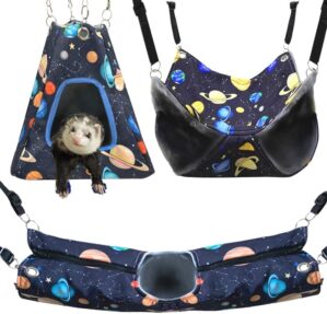 Ferret Rat Hammock Tent Hanging Tun...