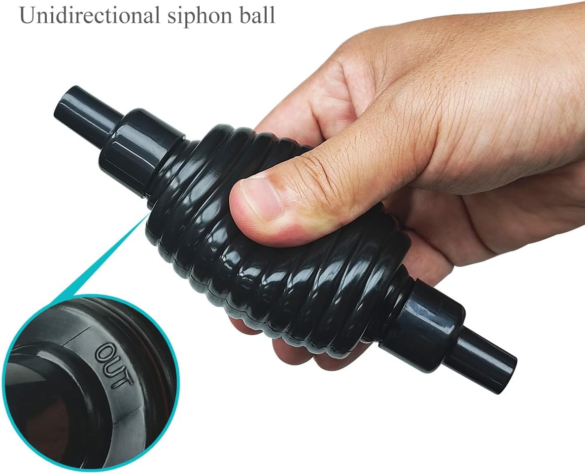 Laifoo 5ft Aquarium Siphon Vacuum Cleaner for Fish Tank Cleaning Gravel & Sand - Image 5
