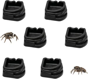 6 Pcs Spider Micro Water Bowls, Min...