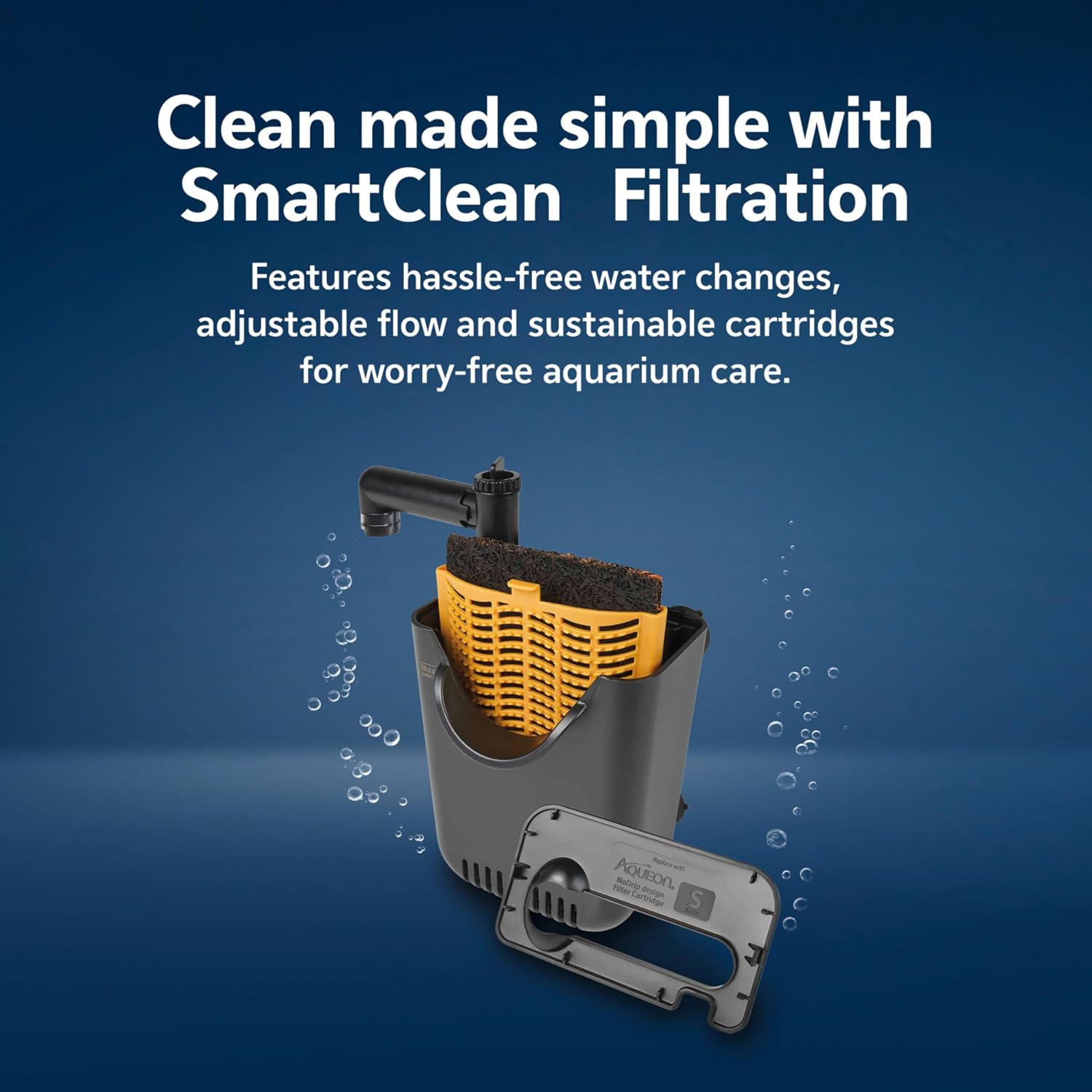 Aqueon Aquarium Starter Kit with Smart Clean Filtration and LED Lighting, Freshwater and Saltwater Fish, Perfect for Tetras, Guppies, Platies, 10-Gallon - Image 5