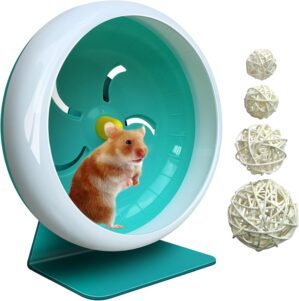 lazYYzal Hamster Silent Wheel, Supe...