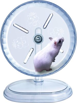 lazYYzal Silent Hamster Wheel, Supe...
