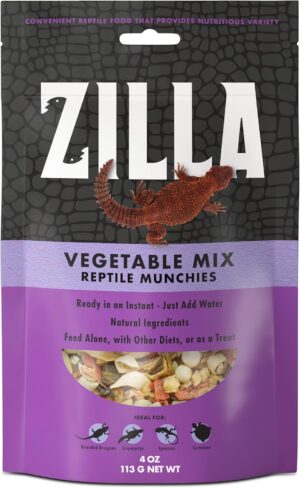 Zilla Reptile Food Munchies Vegetab...