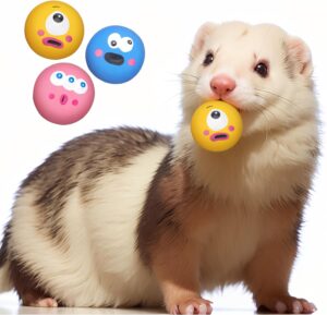 BESNEW Natural Rubber Squeaker Toys...