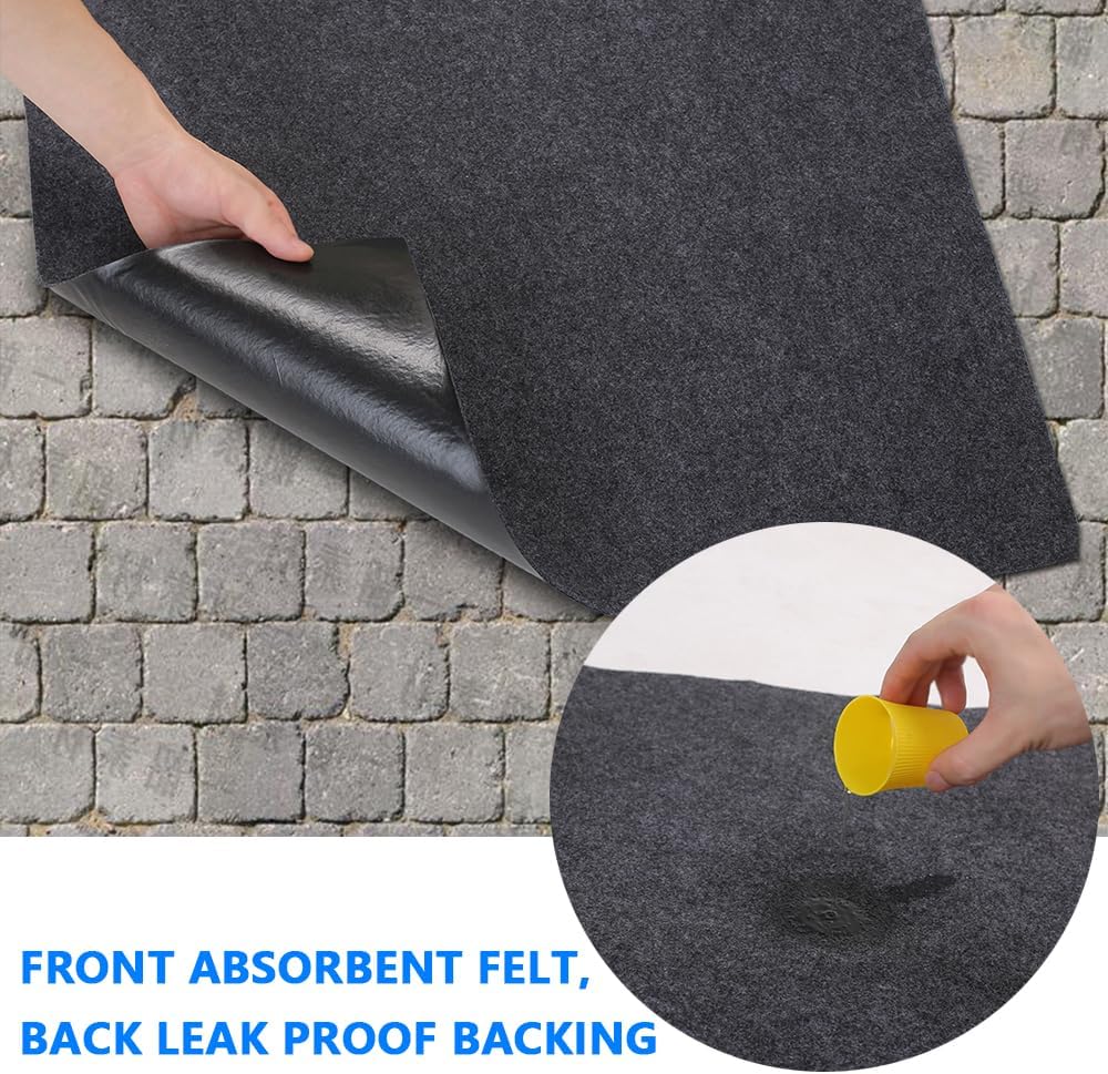 Under Horse/Stable Mats,8 x 10 FT Horse shed floor mat——Backing prevents liquid penetration,Duty Stall Mats for Floor Surface,Soft Material, Non-slip Backing,Washable,Keeps Stable Floors Clean - Image 8
