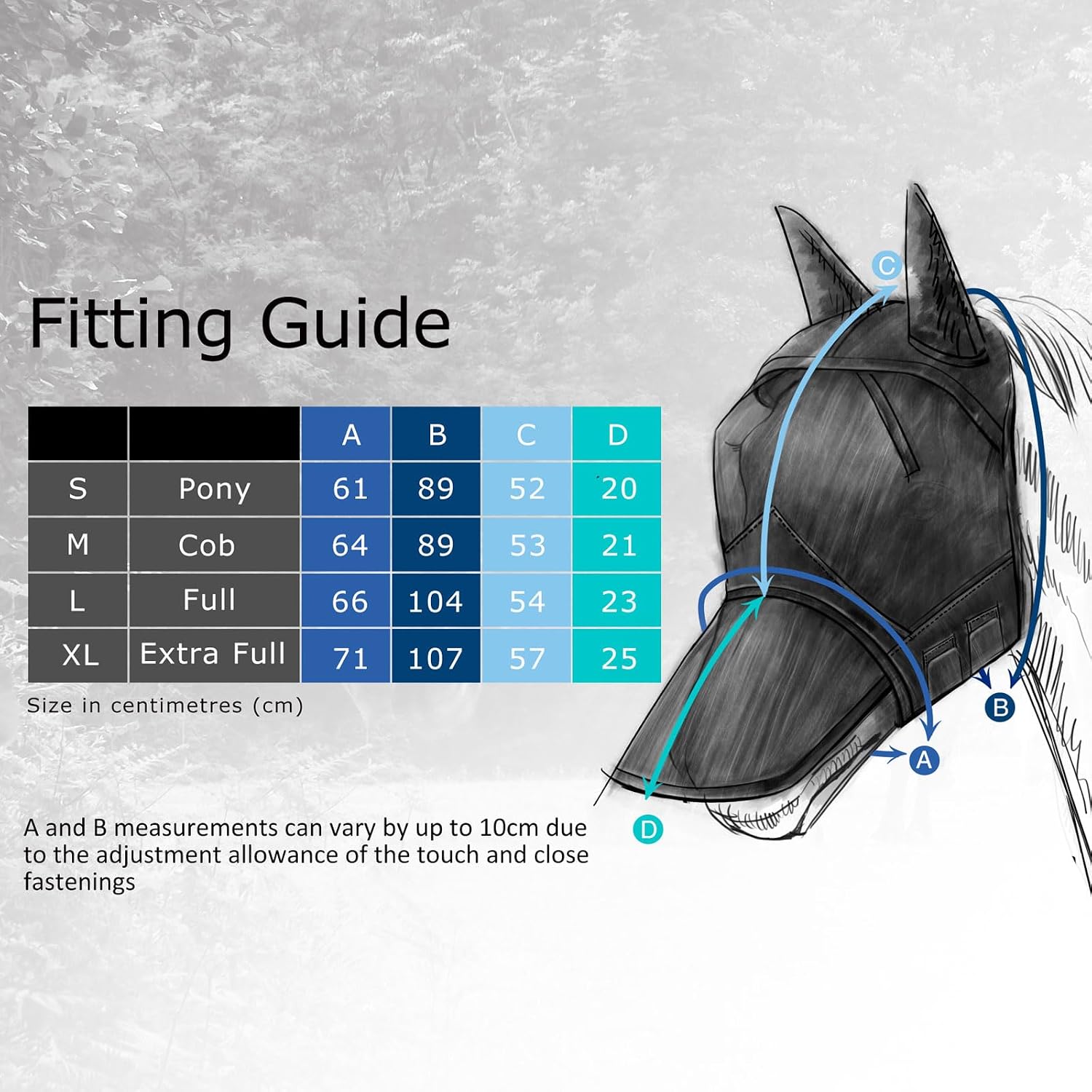Harrison Howard CareMaster Pro Luminous Horse Fly Mask Large Eye Space Long Nose with Ears UV Protection for Horse Flamingo (M; Cob) - Image 7