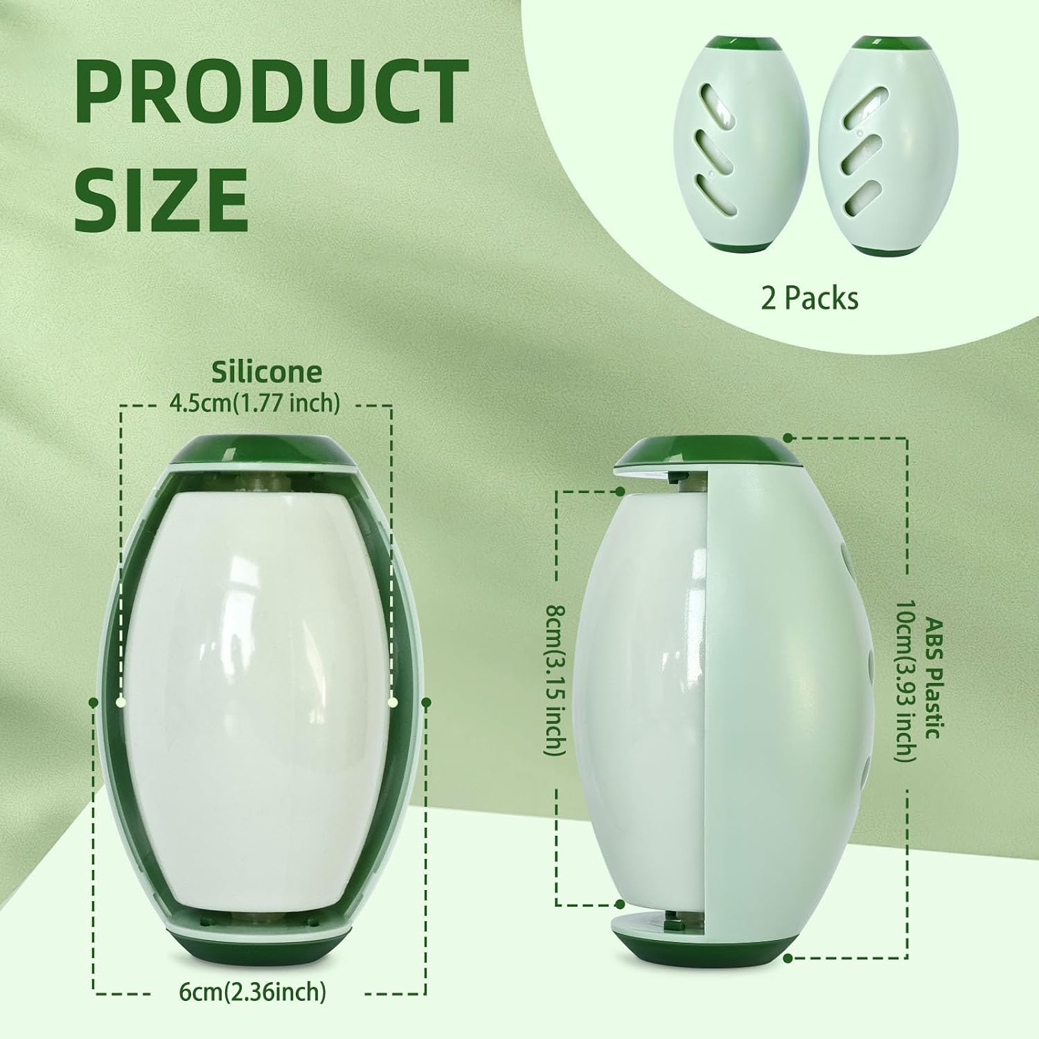 2 Pack Reusable Lint Roller Portable Mini Lint Remover Cat Pet Hair Rollers Travel Size Sticky Cleaner Dog Hair Remover for Clothes Washable Gel Lint Roller Ball - Image 2