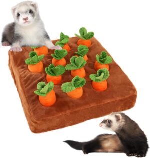 Ferret Foraging Toys Novelty Carrot...