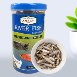 Amzey 2.3 oz Dried River Fish ̵...
