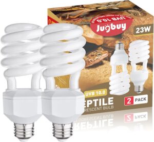 UVB Reptile Light Bulb 10.0, 23W UV...
