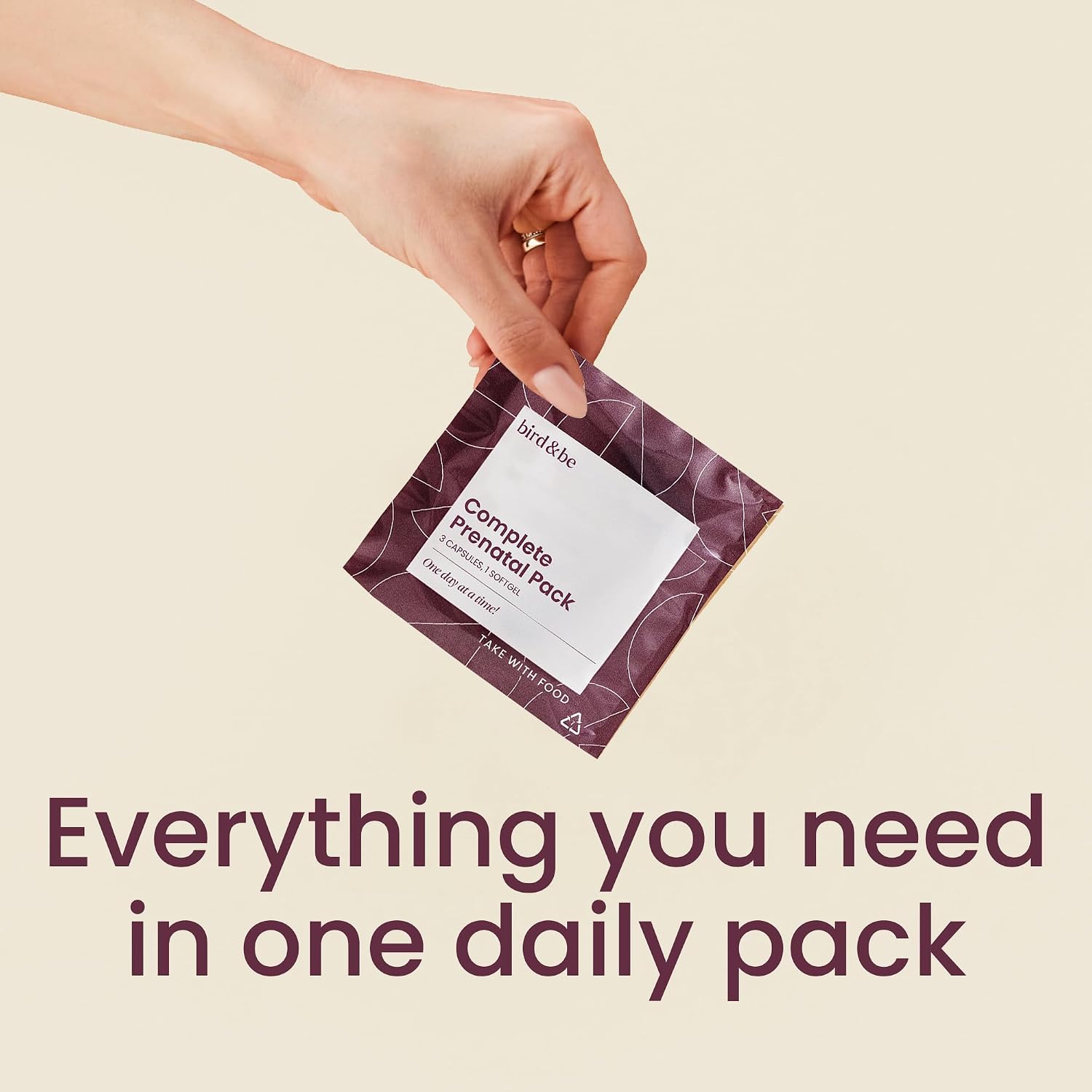 Bird&be Complete Prenatal Vitamins with DHA & Choline | 30 Daily Packs | Methylated Folate (5-MTHF) + Folic Acid + Iron | Doctor-Formulated Pregnancy Support | 24 Bioavailable Nutrients - Image 5